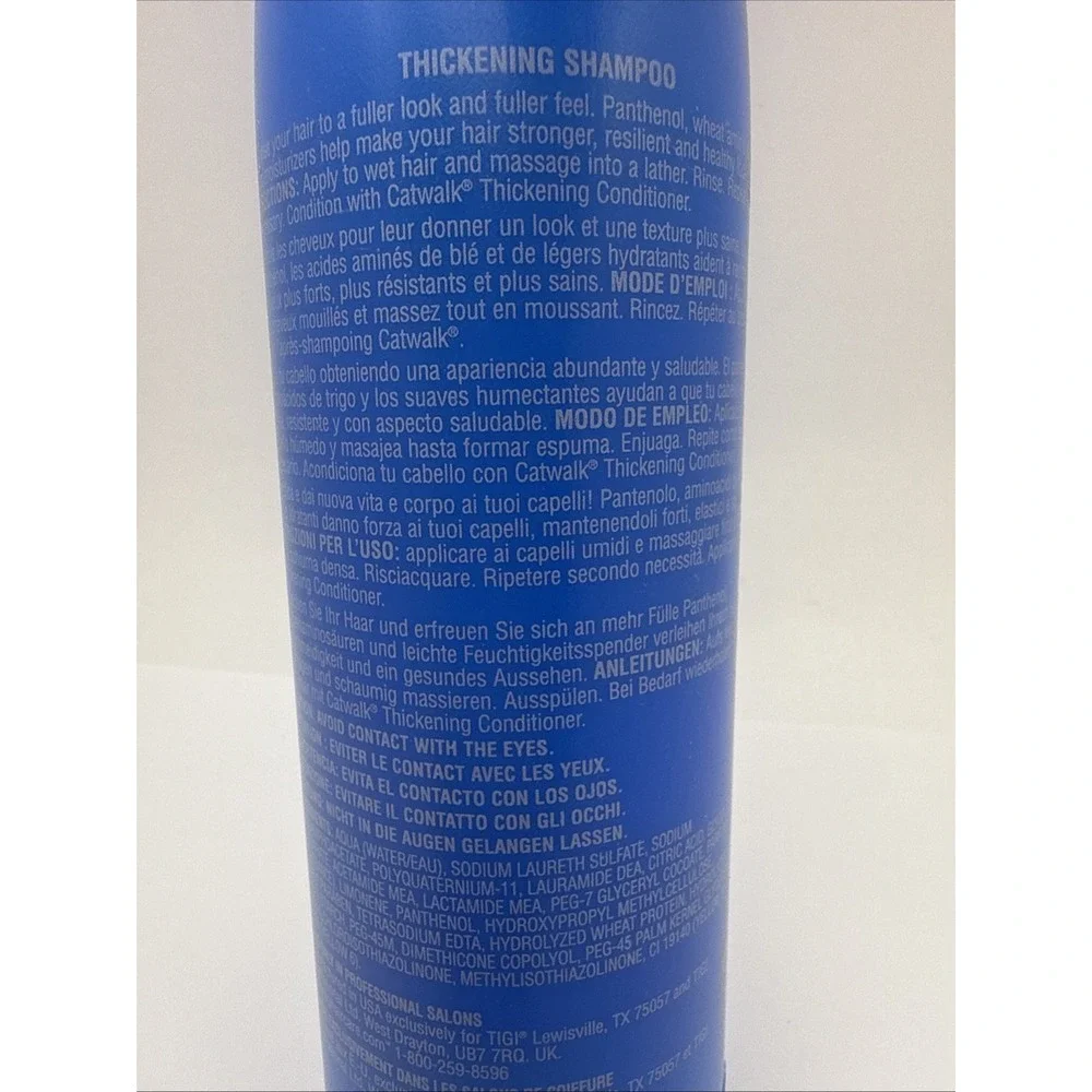 TIGI catwalk thickening